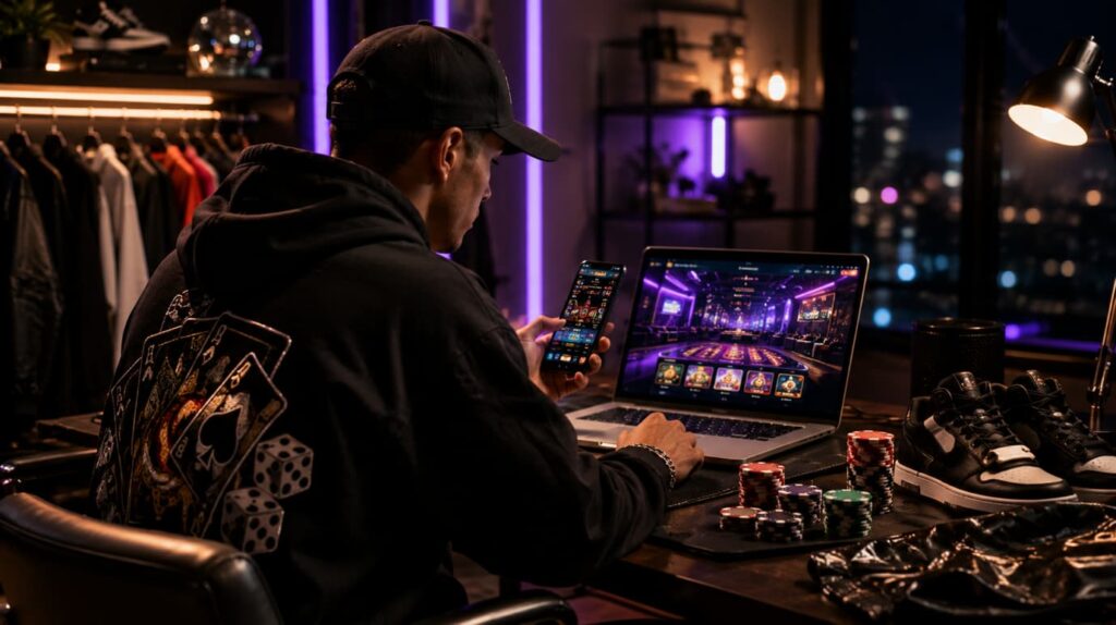 Digital Lobbies, Digital Wardrobes – online casino design and digital streetwear culture
